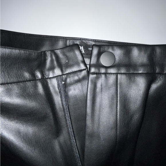ZARA Leather pants - skinny tight - Picture 2 of 5
